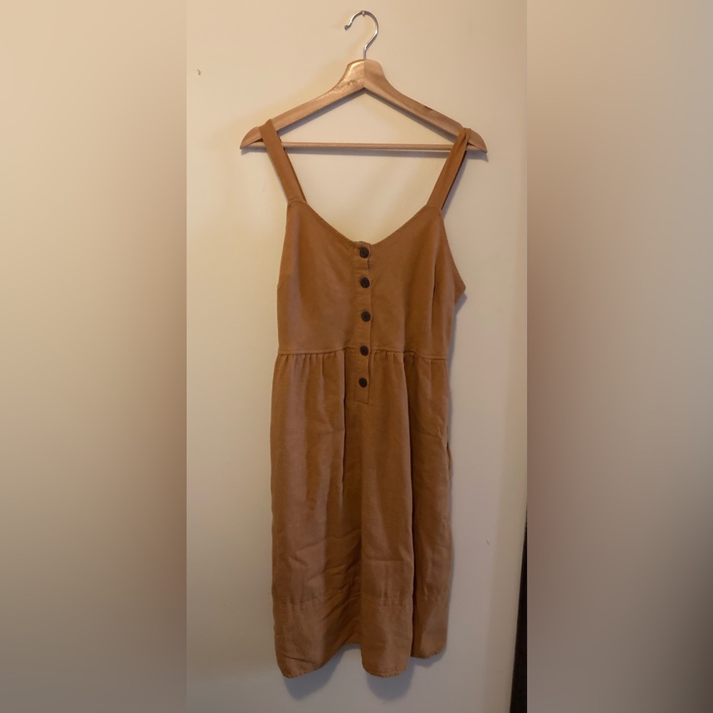 universal thread button down dress